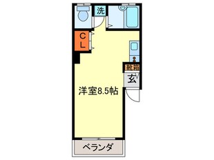 山本マンションの物件間取画像